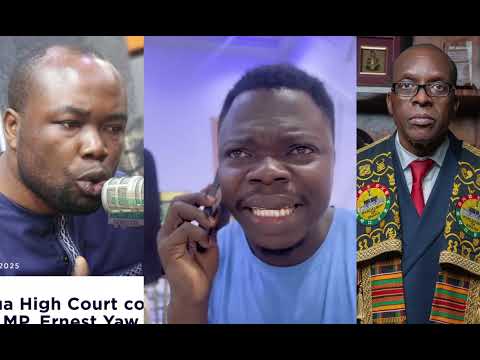 Eii Yaw Kumi the parliament rubber ? in trouble.. hmm
